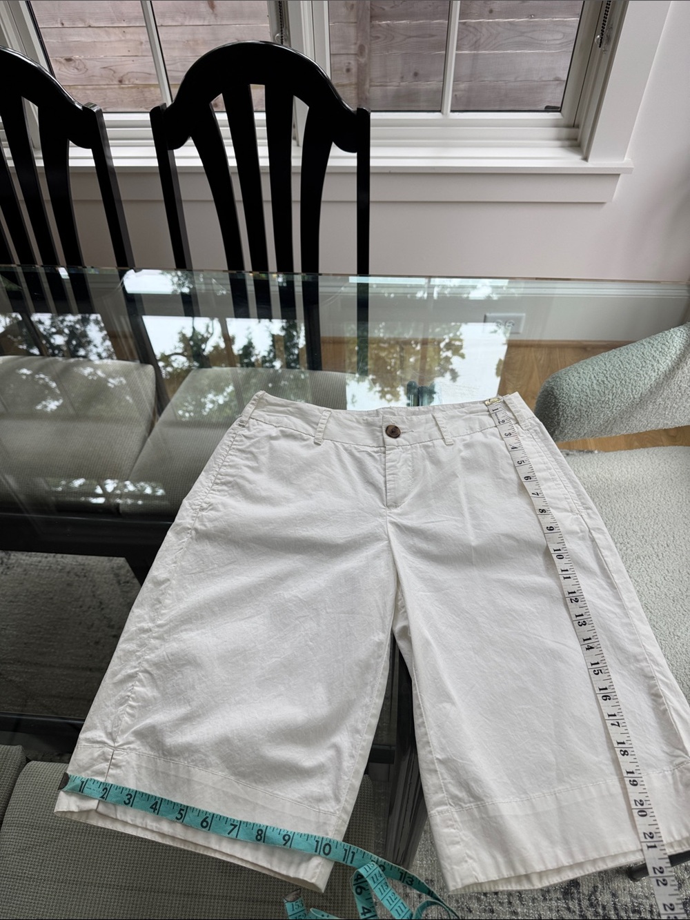 Merona White Women's Bermuda Shorts